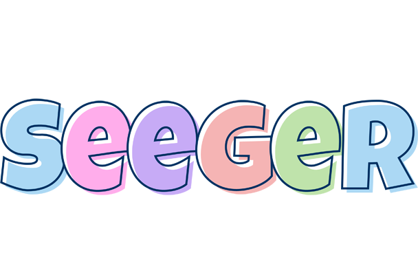 Seeger pastel logo