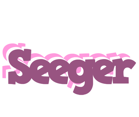 Seeger relaxing logo