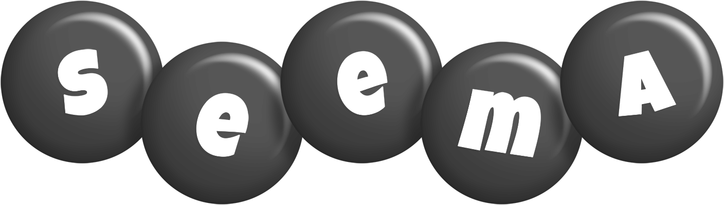 Seema candy-black logo