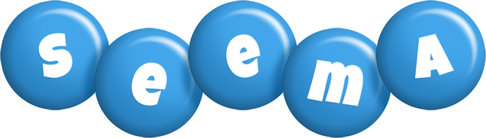 Seema candy-blue logo
