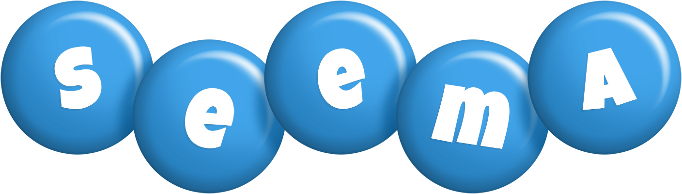 Seema candy-blue logo