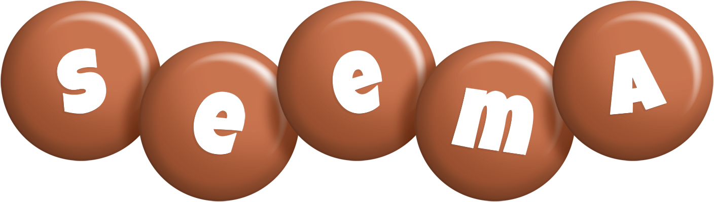Seema candy-brown logo