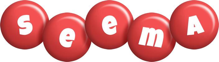 Seema candy-red logo