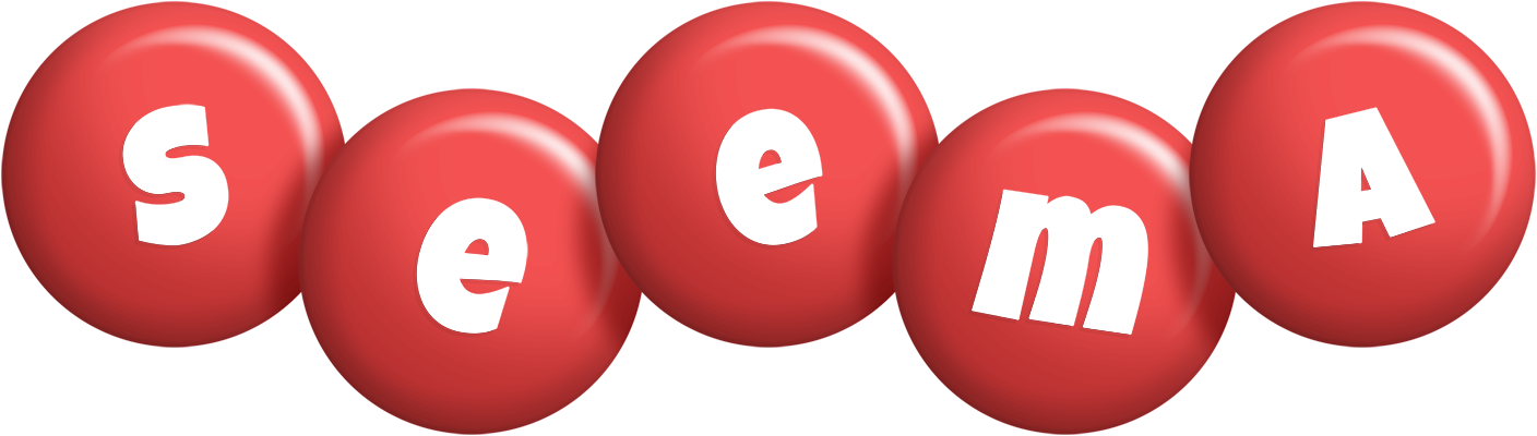 Seema candy-red logo