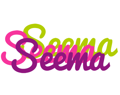 Seema flowers logo