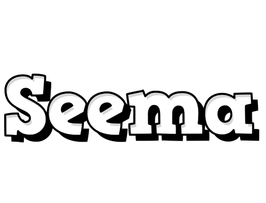 Seema snowing logo