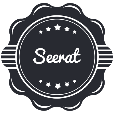 Seerat badge logo