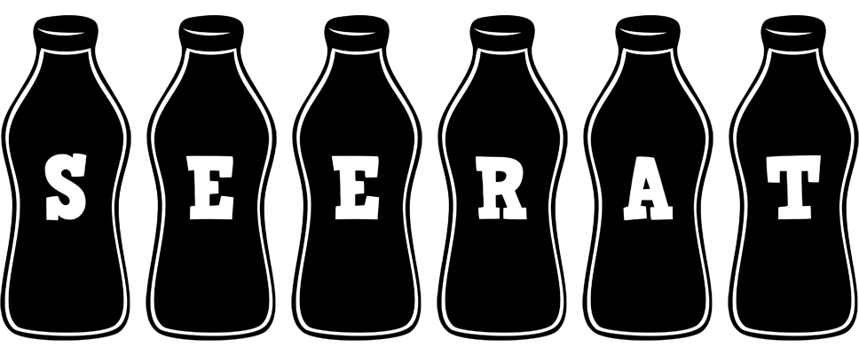 Seerat bottle logo