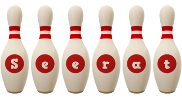 Seerat bowling-pin logo