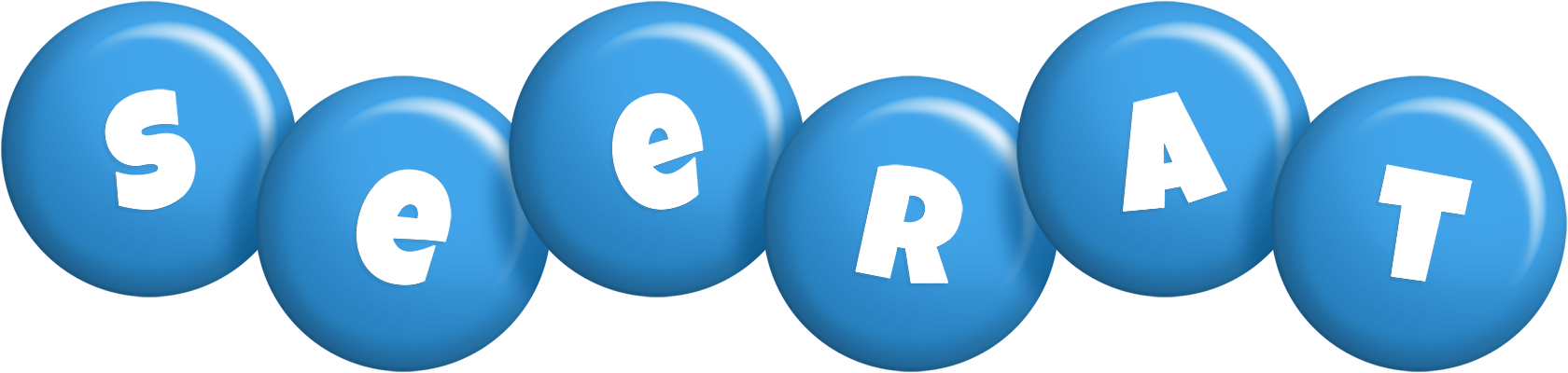 Seerat candy-blue logo