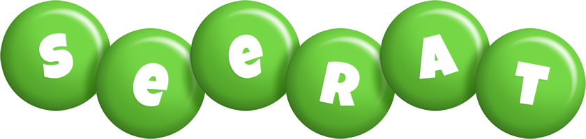 Seerat candy-green logo