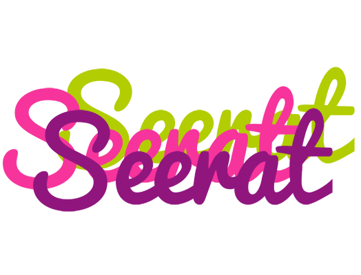 Seerat flowers logo