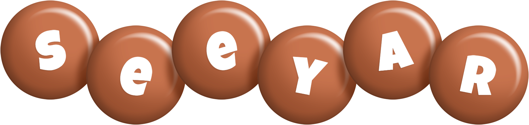 Seeyar candy-brown logo