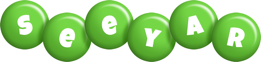 Seeyar candy-green logo