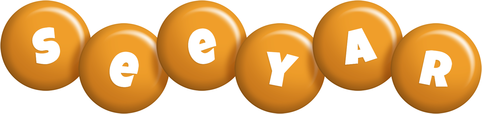 Seeyar candy-orange logo