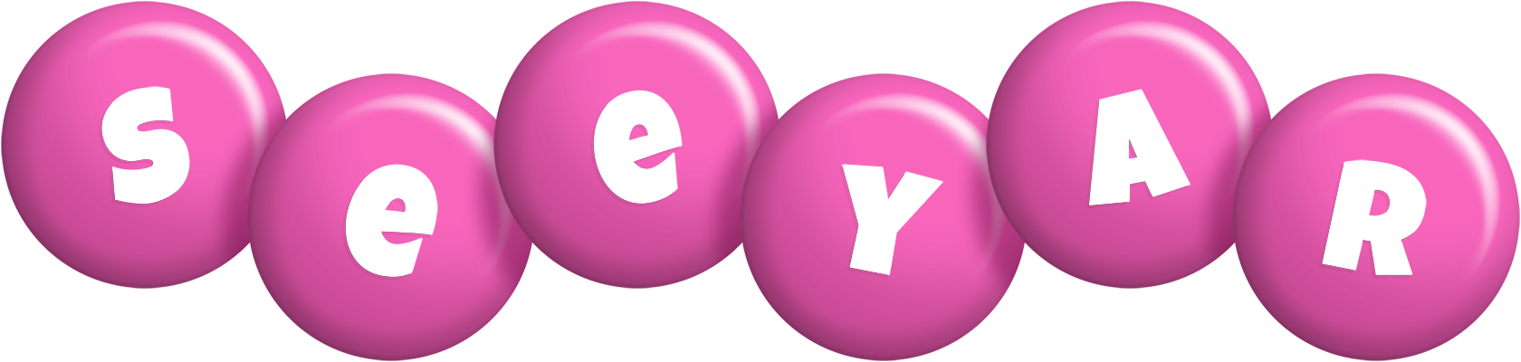 Seeyar candy-pink logo