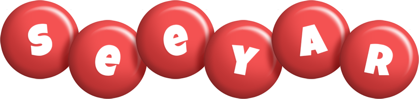 Seeyar candy-red logo