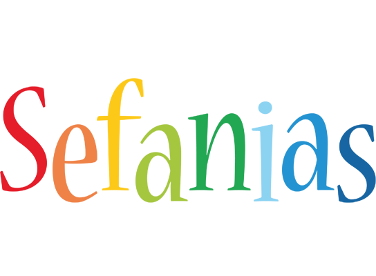 Sefanias birthday logo