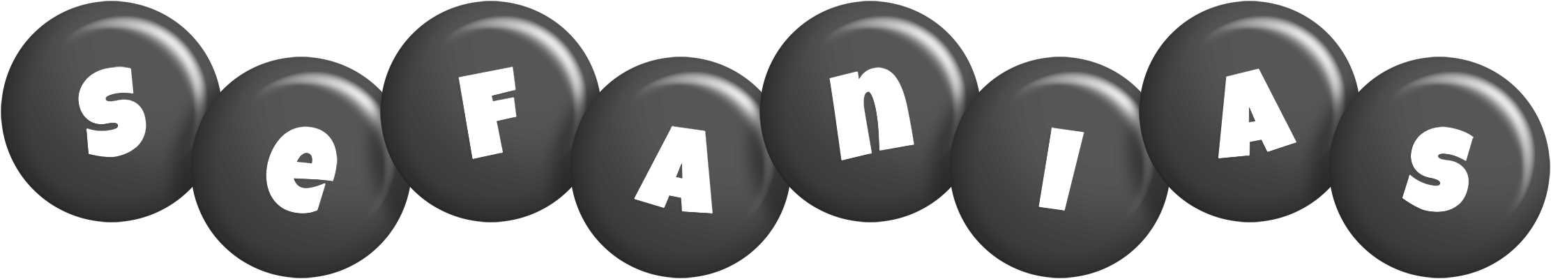 Sefanias candy-black logo