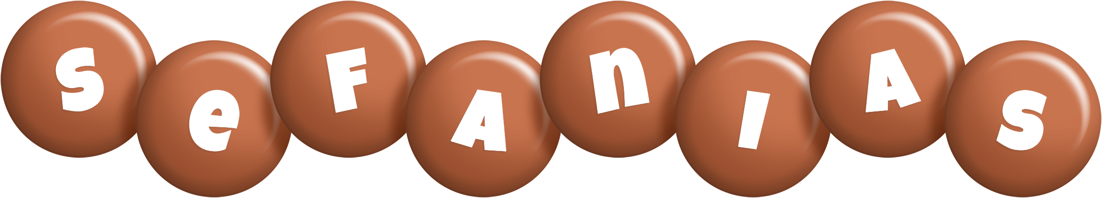 Sefanias candy-brown logo