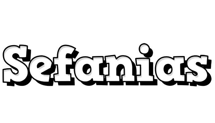 Sefanias snowing logo