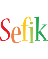 Sefik birthday logo