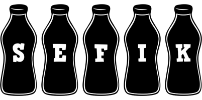 Sefik bottle logo