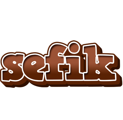 Sefik brownie logo