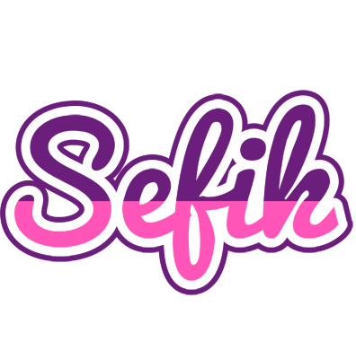 Sefik cheerful logo