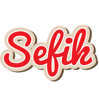 Sefik chocolate logo