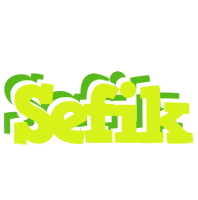 Sefik citrus logo