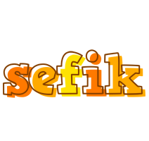 Sefik desert logo