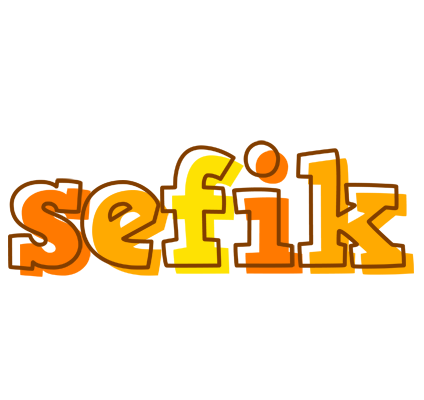 Sefik desert logo
