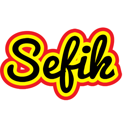 Sefik flaming logo
