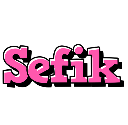 Sefik girlish logo