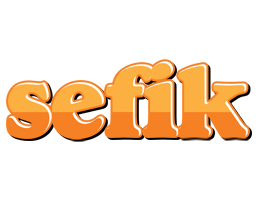 Sefik orange logo