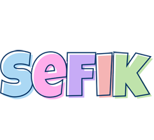 Sefik pastel logo