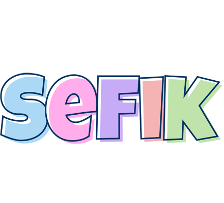 Sefik pastel logo