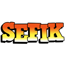 Sefik sunset logo