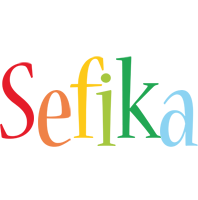 Sefika birthday logo