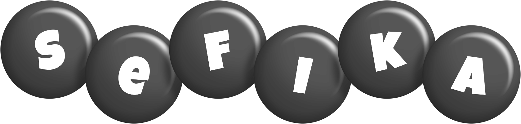 Sefika candy-black logo