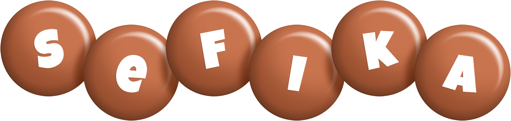 Sefika candy-brown logo