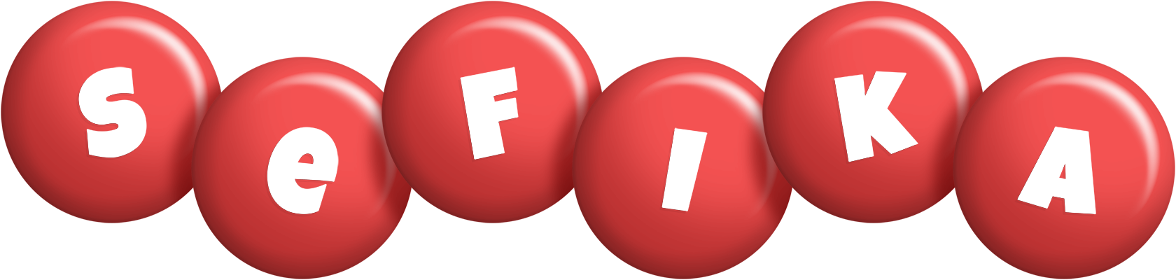 Sefika candy-red logo
