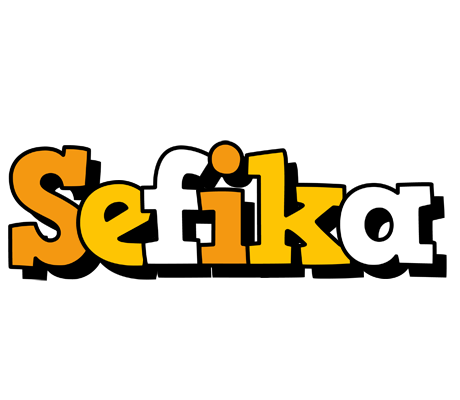 Sefika cartoon logo