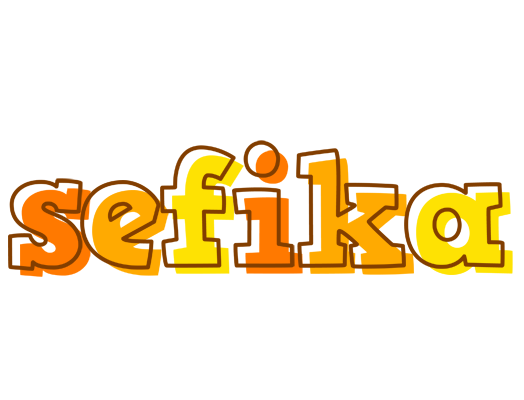 Sefika desert logo