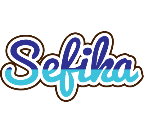 Sefika raining logo