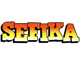 Sefika sunset logo