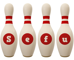 Sefu bowling-pin logo