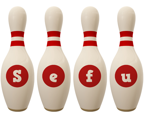 Sefu bowling-pin logo