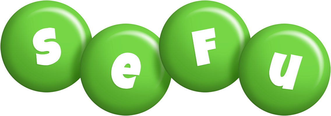Sefu candy-green logo
